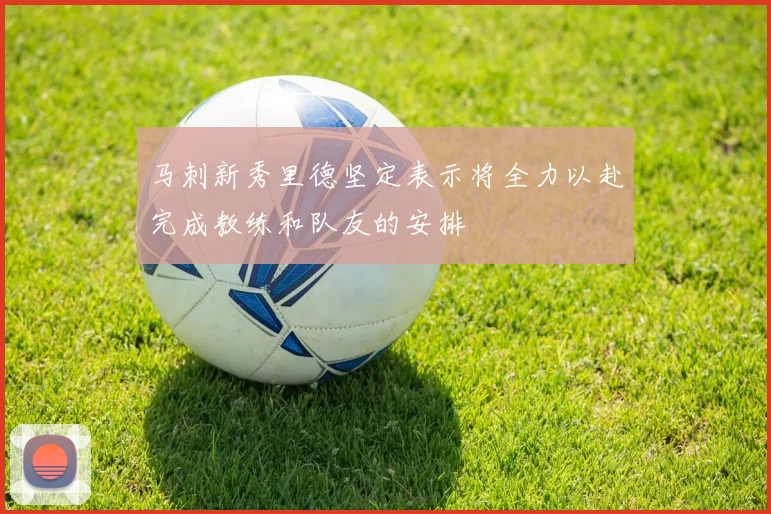 马刺新秀里德坚定表示将全力以赴完成教练和队友的安排